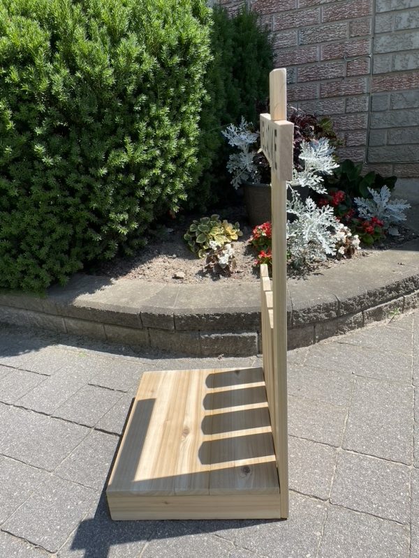 Welcome Planter with Black Lettered Sign - Image 4